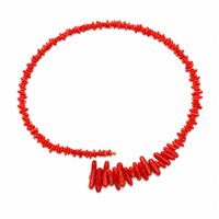 Halskette Rajola Dame in Halbedelsteine Corallo 54-510-2